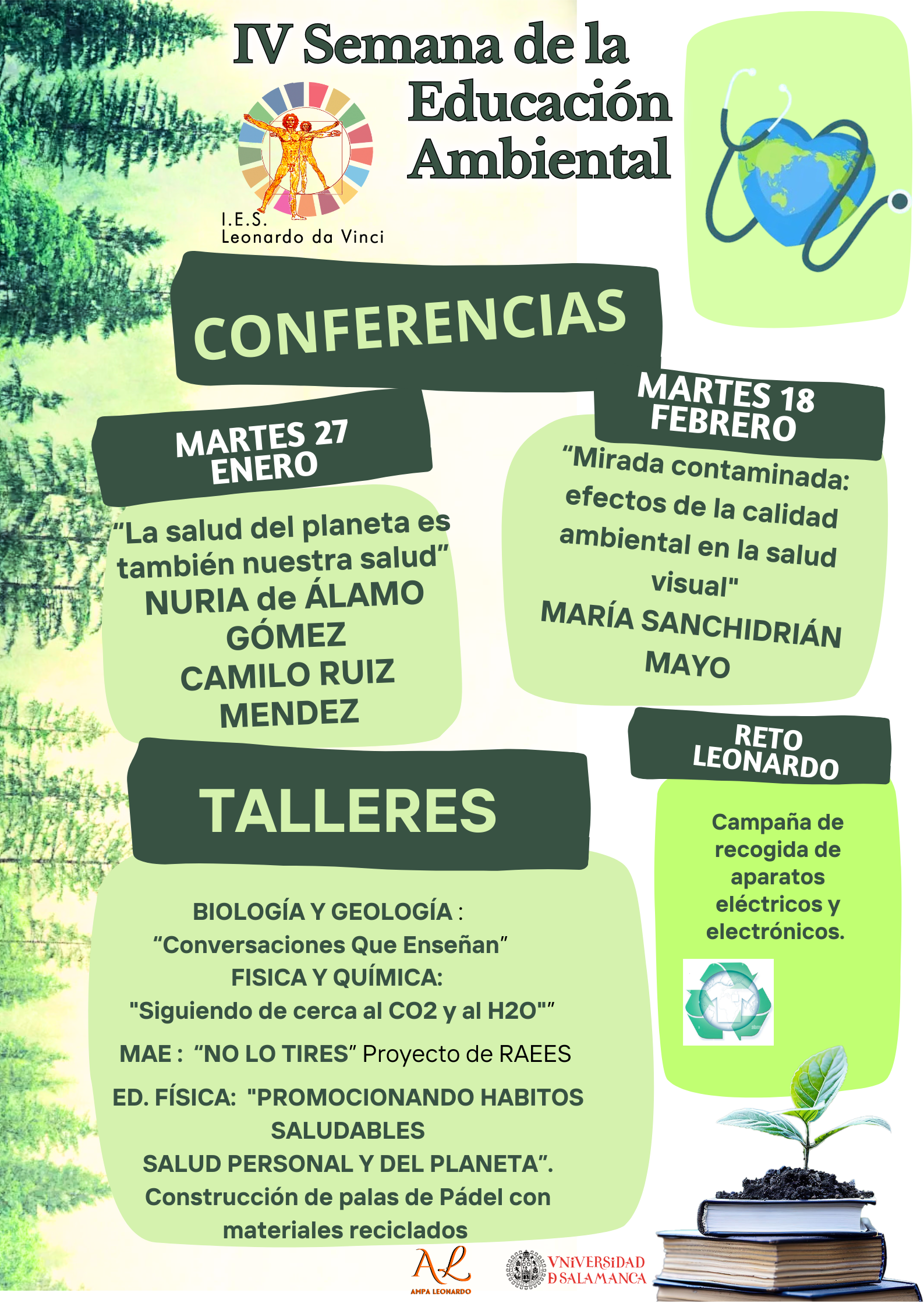 Programa actividades IV sem ed ambiental